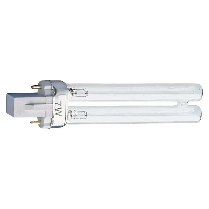 Oase Ersatzlampe Algenstopp UVC - 7 W - Energiesparende 7W Kompaktleuchtstofflampe mit 2 Stiften, ideal für den Einsatz in verschiedenen Beleuchtungskörpern.