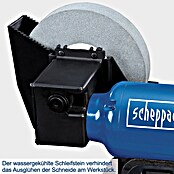 Scheppach Nass-Trocken Doppelschleifer BG 200W (250 W, 130 U/min (Nassschleifscheibe), Durchmesser Schleifscheibe: 150 mm)