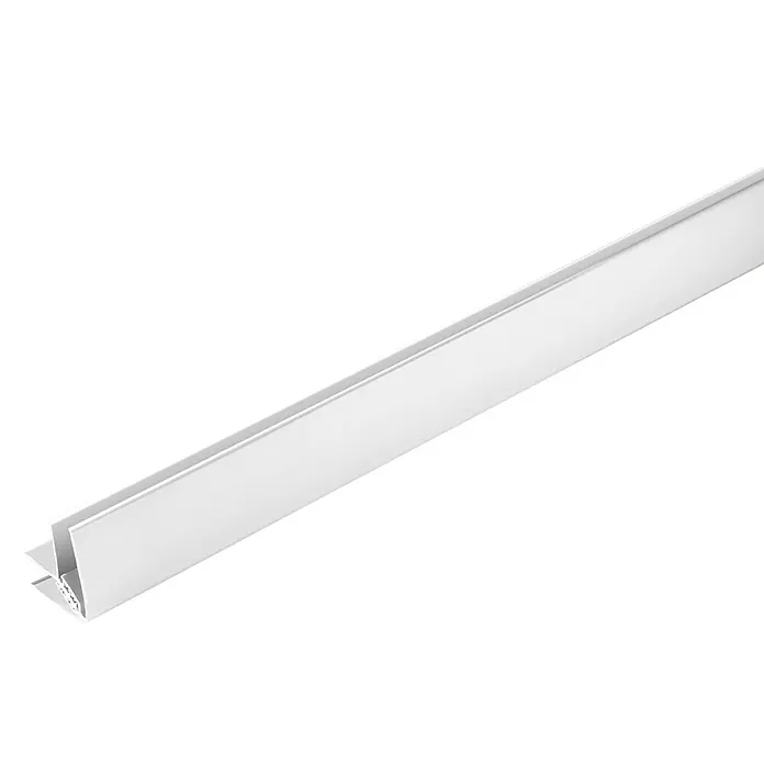 Grosfillex Winkelleiste - Weiß, 2.600 x 11 x 20 mm - Weißes Kantenprofil. Ideal für den sauberen Abschluss von Kanten und Oberflächen. Schützt vor Beschädigungen und sorgt für ein professionelles Finish.