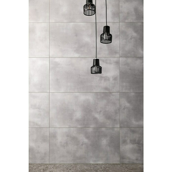 Grosfillex Wall+ Wandpaneel (900 x 450 x 5 mm, Grey Cement, 5 Stk.) | BAUHAUS