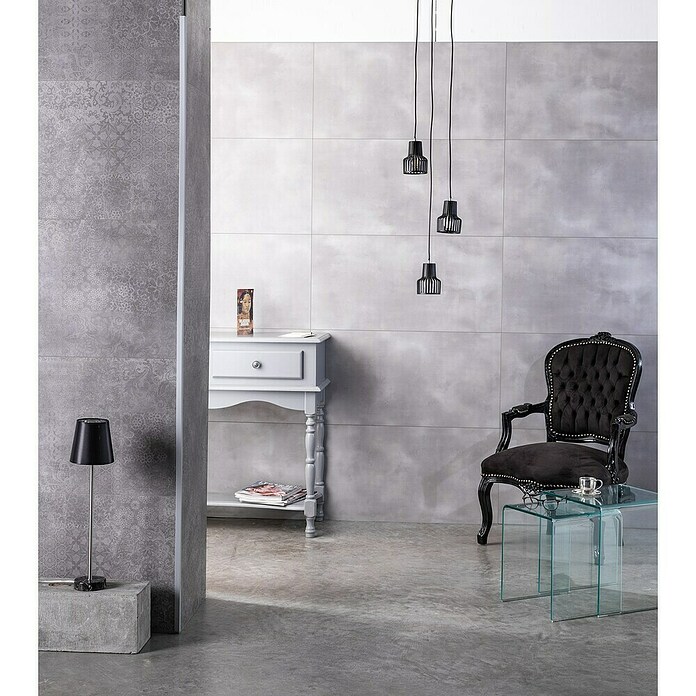 Grosfillex Wall+ Wandpaneel (900 x 450 x 5 mm, Grey Cement, 5 Stk.) | BAUHAUS