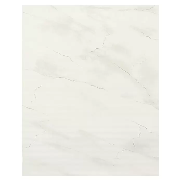 Grosfillex Wandpaneel Element Eco - Marmor grau, 2.600 x 350 x 5 mm - Helles beiges Marmor mit subtiler grauer Maserung.
