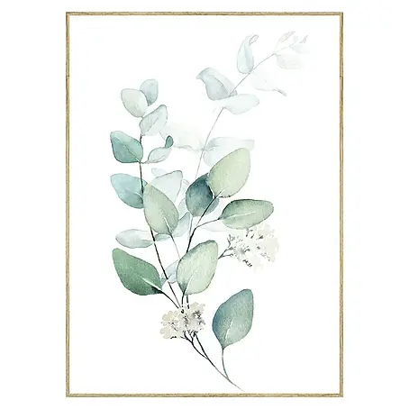 Lienzo Hojas Flor