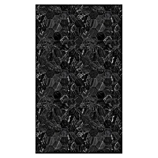 GEO Alu-Verbundplatte (150 x 255 cm, Hexagon Anthrazit)