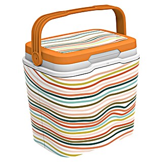 Nevera portátil Lineart (39 x 29 x 37,5 cm, Multicolor, 29 l)