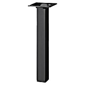 Dolle Meubelpoot Plix (l x b x h: 25 x 25 x 300 mm, Draagkracht: 30 kg, Staal, Zwart) | BAUHAUS