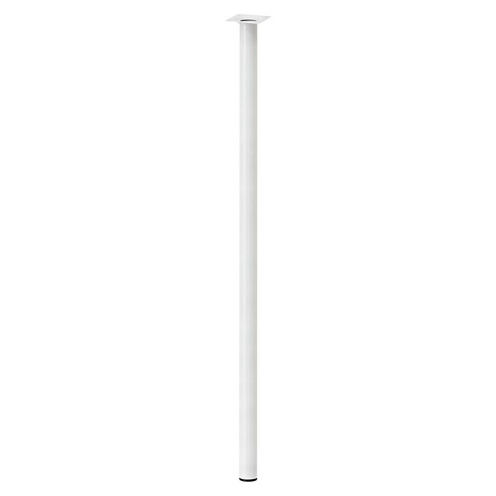 Dolle Meubelpoot Pop (Ø x h: 3 x 90 cm, Draagkracht: 30 kg, Staal, Wit) | BAUHAUS