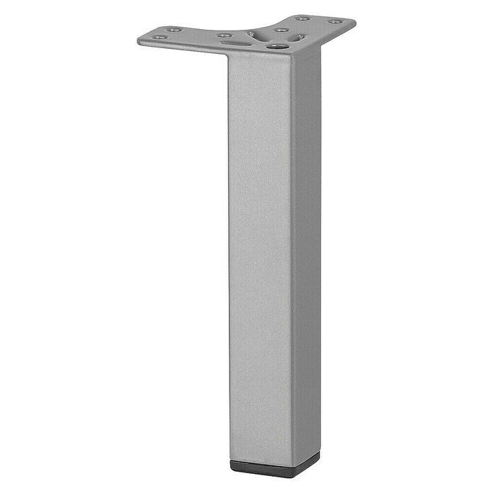 Dolle Meubelpoot (l x b x h: 150 x 24 x 24 mm, Zilver) | BAUHAUS
