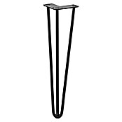 Dolle Meubelpoot (l x b x h: 450 x 11 x 11 mm, Zwart) | BAUHAUS