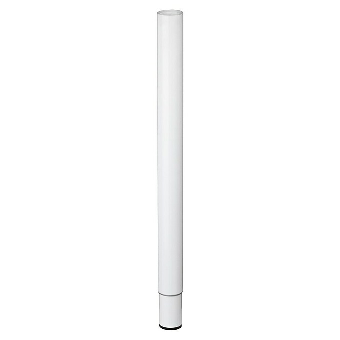 Dolle Meubelpoot Paso (Ø x h: 5 x 60 cm, Draagkracht: 30 kg, Staal, Wit) | BAUHAUS