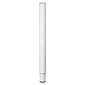 Dolle Meubelpoot Paso (Ø x h: 5 x 60 cm, Draagkracht: 30 kg, Staal, Wit) | BAUHAUS