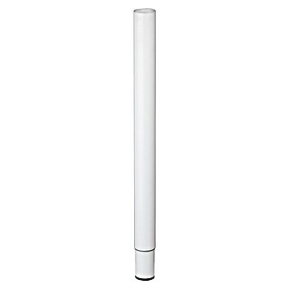 Dolle Meubelpoot Paso (Ø x h: 5 x 60 cm, Draagkracht: 30 kg, Staal, Wit)