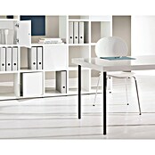 Dolle Meubelpoot Pop (Ø x h: 3 x 90 cm, Draagkracht: 30 kg, Staal, Zwart) | BAUHAUS