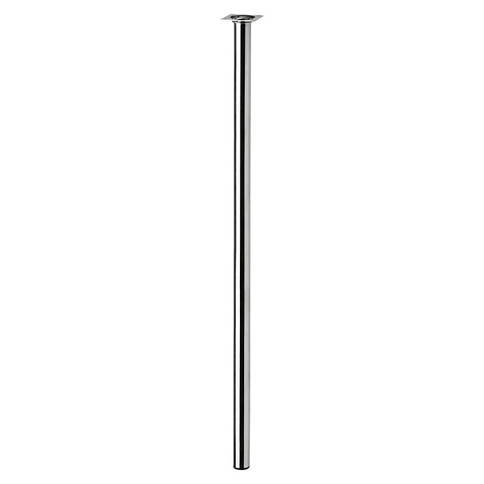 Dolle Meubelpoot Pop (Ø x h: 3 x 90 cm, Draagkracht: 30 kg, Staal, Chroom) | BAUHAUS