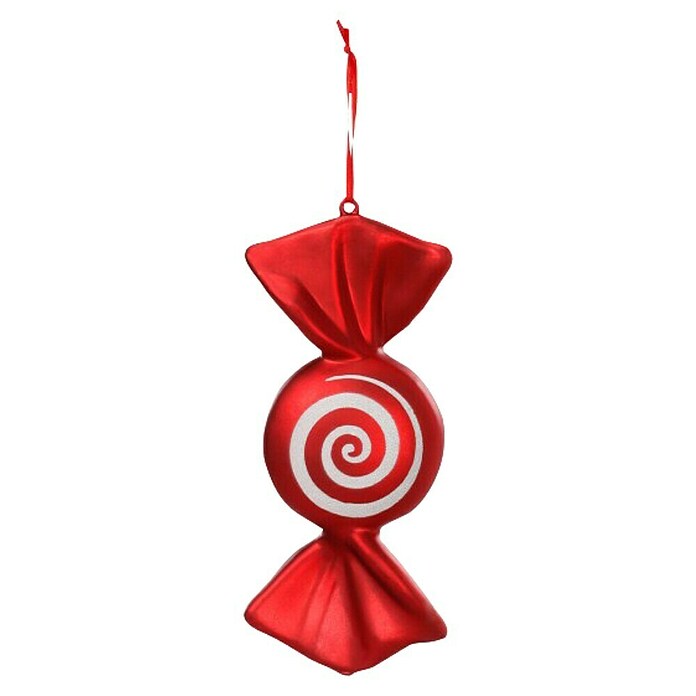 Christbaumschmuck Bonbon (Rot, Kunststoff, 1 Stk., 8 x 5 x 22 cm) | BAUHAUS