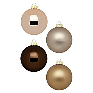 Weihnachtskugeln (Elegant Lounge, Glas, Durchmesser: 8 cm, 12 Stk.)