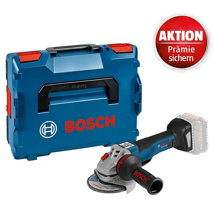 Bosch Professional Akku-Winkelschleifer GWS 18V-10 PSC (Durchmesser Scheibe: 125 mm, 18 V, Leerlaufdrehzahl: 4.500 U/min - 9.000 U/min)