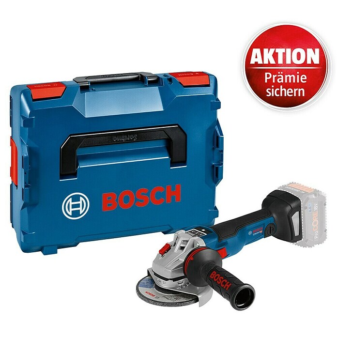 Bosch Professional AMPShare 18V Akku-Winkelschleifer GWS 18V-10 SC (18 V, Ohne Akku, Durchmesser Scheibe: 150 mm) | BAUHAUS