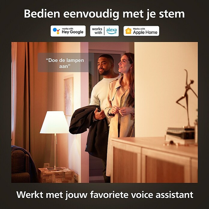 Philips Hue Smart-ledlamp 1 St. (GU10, Dimbaar, Meerkleurig, 400 lm, 4,2 W, 1 st.) | BAUHAUS
