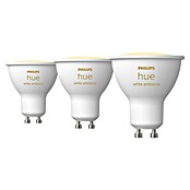 Philips Hue Smart-LED-Lampe White Ambiance (GU10, Dimmbar, Mehrfarbig, 400 lm, 4,2 W, 3 Stk.) | BAUHAUS