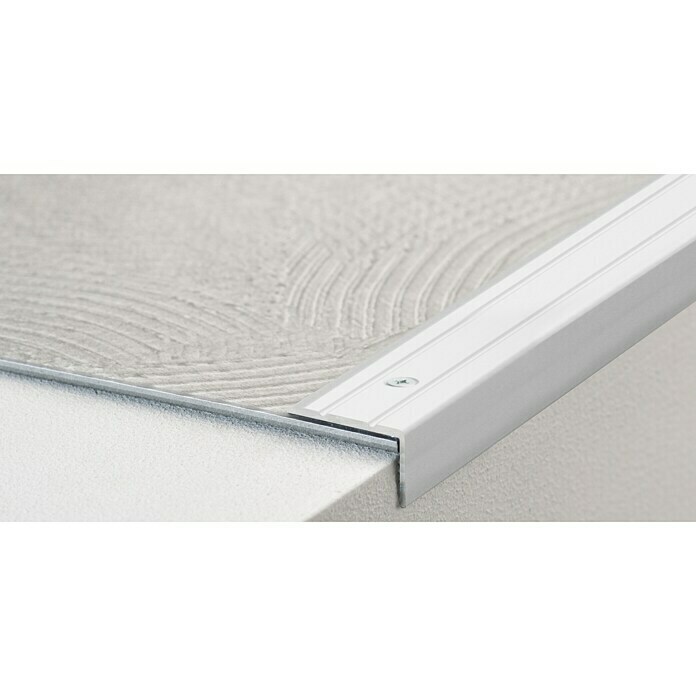 LOGOCLIC Winkelprofil 162Silber, 2,7 m x 24,5 mm x 20 mm, Montageart: Schrauben Detail Shot