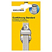 Schellenberg Doppelleiterrolle Standard (Gurtbreite: 23 mm, Geeignet für: Rollladen-Maxi-Systeme, Weiß)