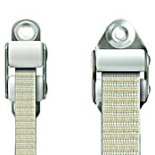 Schellenberg Doppelleiterrolle Standard (Gurtbreite: 23 mm, Geeignet für: Rollladen-Maxi-Systeme, Weiß)