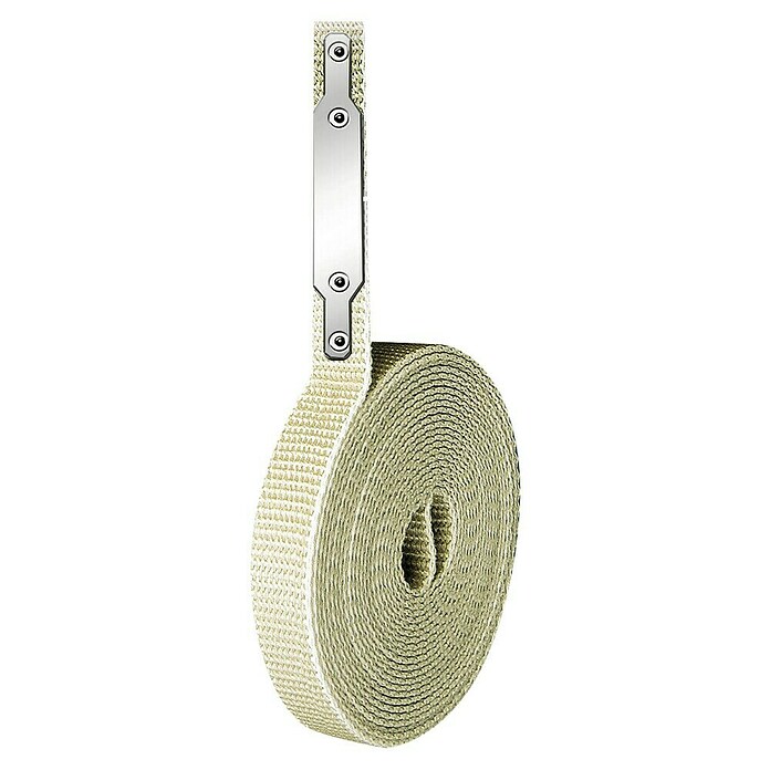 Schellenberg Gurtfix (Länge: 4,3 m, Gurtbreite: 14 mm, Beige)