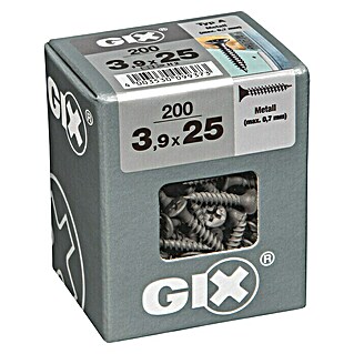 Spax Trockenbauschraube GIX A (Durchmesser: 3,9 mm, Länge: 25 mm, Trompetenkopf, 200 Stk.)