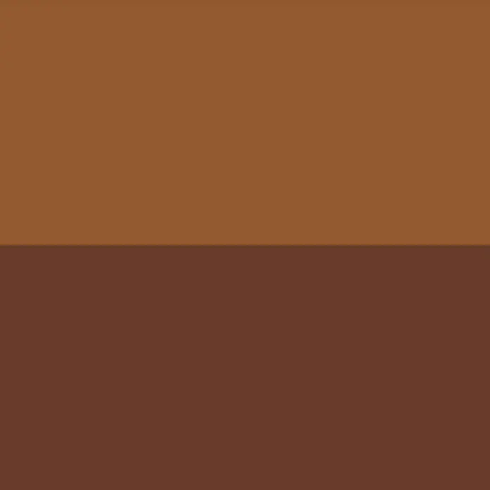 Bondex Wachskittstange - Nussbaum Hell/Dunkel, 7 g - Ein zweigeteilter Hintergrund mit einem helleren Braunton oben und einem dunkleren Braunton unten, ideal für Webdesign.