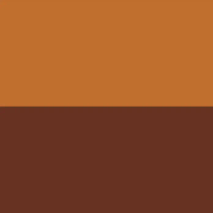 Bondex Wachskittstange - Teak Hell/Dunkel, 7 g - Ein zweifarbiger Hintergrund in warmen Erdtönen, perfekt für dezente Designs und kreative Projekte.