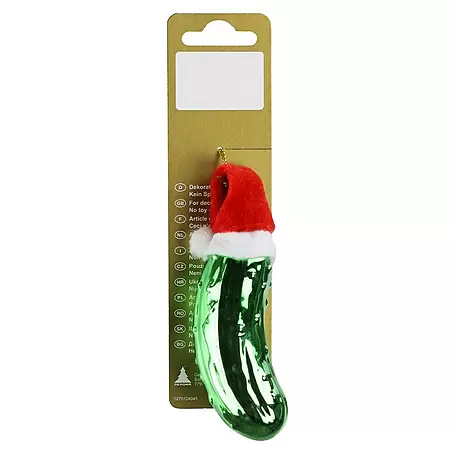 Christbaumschmuck Gurke