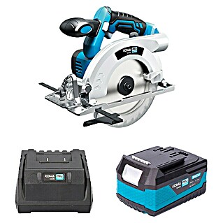 Koma Tools PRO Series Sierra circular de batería (18 V, 1 batería, 4 Ah, 3.800 r.p.m.)