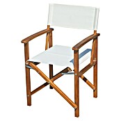 Sunfun Balkonmöbel-Set Diana (3 -tlg., Akazie/Textilen, Naturbraun/Hellgrau) | BAUHAUS