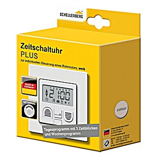 Schellenberg Zeitschaltuhr Plus (50 x 80 x 80 mm, Weiß, Unterputz)