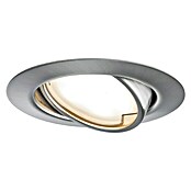 Paulmann LED-Einbauleuchte (5 W, Eisen gebürstet, Durchmesser: 9 cm)