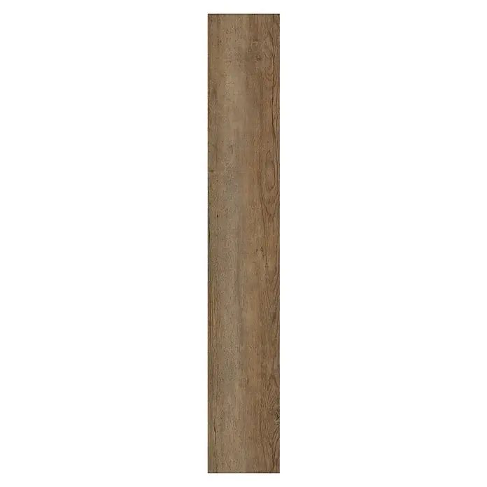 b!design Vinylbodenmuster Rigid SPC Tundra Pinie - 281 x 161 x 3,8 mm, Landhausdiele - Holzstrukturierte Platte. Das Produkt zeichnet sich durch eine warme Farbe und eine ausgeprägte Maserung aus. Ideal für Innenausbau und Möbelbau.
