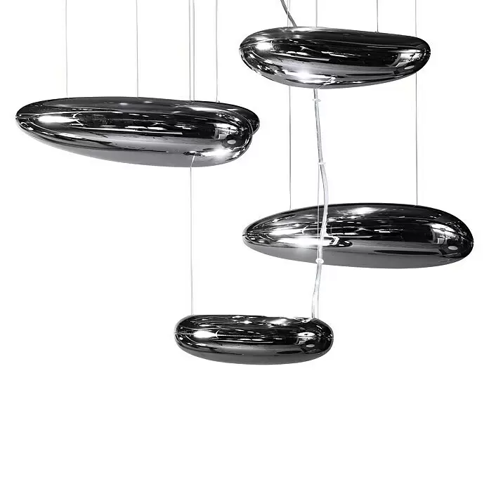 Artemide Pendelleuchte Mercury Mini - Höhe: 56,2 cm - Vorderansicht