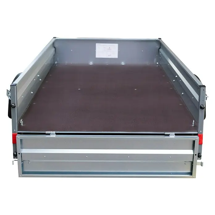 Stema Anhänger BH 7.5-20-12.1 - Nutzlast: 627 kg, Einachser, Kasteninnenmaß: 201 x 117 x 30 cm, Ungebremst - Abbildung eines robusten Anhängers mit stabiler Plattform und verzinktem Rahmen für vielseitige Transportaufgaben.