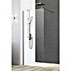 Camargue Vario Duschwand S8 (100 x 195 cm, Beschichtet, Stärke: 6 mm, Silber)