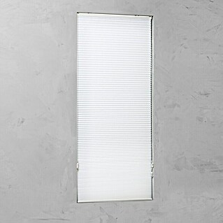 Wabenplissee Tageslicht (B x H: 120 x 240 cm, Weiß)