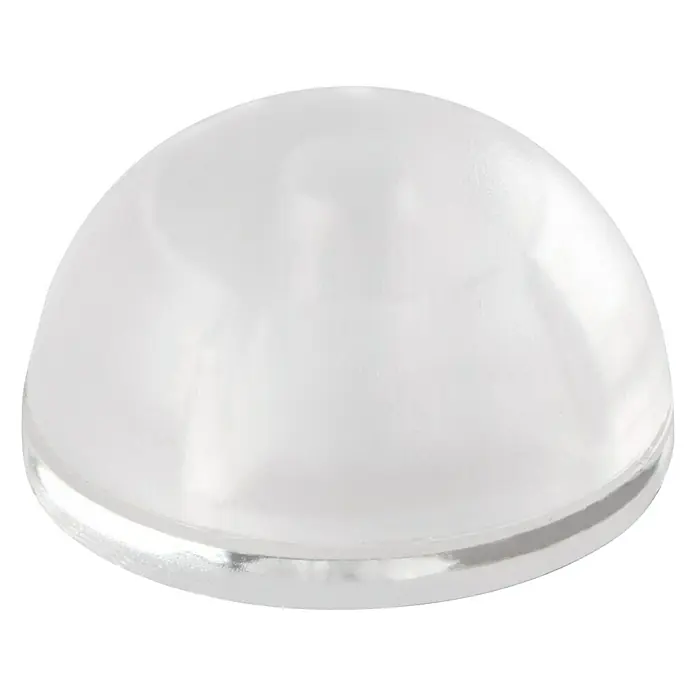 Portaferm Türpuffer - Durchmesser: 22 mm, Transparent, 2 Stk. - Klarsichtiger Möbelgleiter mit halbkugelförmigem Design für den Schutz von Oberflächen und einfaches Gleiten von Möbeln.