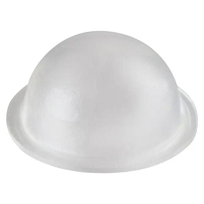 Türpuffer 16x8 mm selbstklebend für Wand und Möbel - Ø x H: 16 x 8 mm, Transparent - Kuppelförmiger Möbelknopf aus klarem Kunststoff für eine elegante Note. Ideal für Schubladen und Schränke, robust und leicht zu montieren.