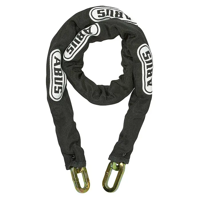 Abus Kettenschloss UV Chain 0304 - Länge: 110 cm, Stärke: 8 mm - Hochwertiges ABUS-Kettenschloss mit robuster Textilummantelung für optimalen Schutz vor Diebstahl. Sicher und zuverlässig für Fahrräder und Motorräder.