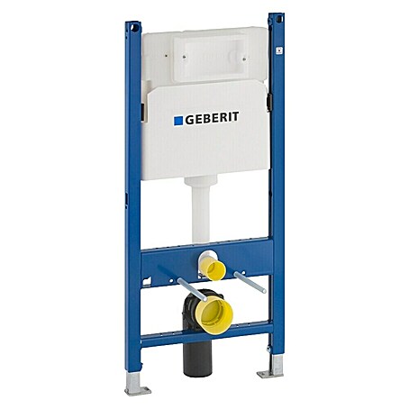 Geberit Duofix WC-Vorwandelement inklusive Betätigungsplatte Delta 25 (2-Mengen-Spülung, B x H: 54 x 114 cm)
