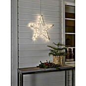 Konstsmide LED-Weihnachtsleuchte Doppelstern (Außen, 48-flammig, Durchmesser: 58 cm, Warmweiß)