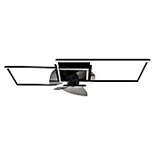 Deckenventilator mit LED-Beleuchtung Castelo (Schwarz, 55 W) | BAUHAUS