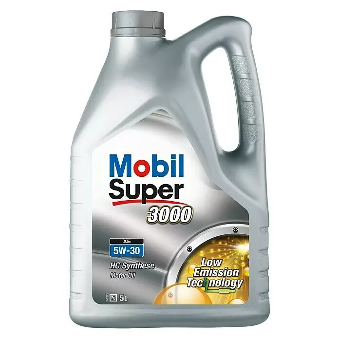 Mobil Super Motoröl 3000 XE - 5 l, 5W-30 - Vorderansicht