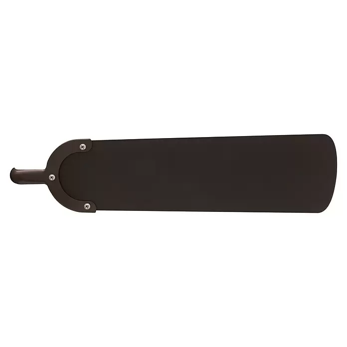 Proklima Deckenventilator Richmond - Titan, 105 cm, 150 W - Dunkelbraunes, mattes Deckenventilatorblatt mit gebogenem Befestigungsarm.