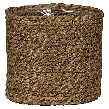 Scheurich Pflanzkorb Seagrass (Außenmaß (Ø x H): 26 x 23,5 cm, Braun)